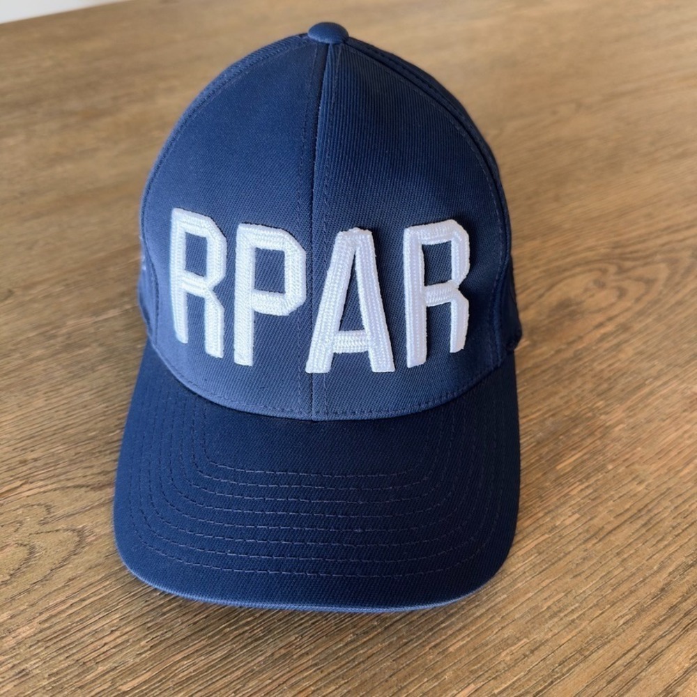 G/FORE RPAR Golf Hat-110 FlexFit Tech-Embroidered Snapback-Navy Blue Cap-One Sz